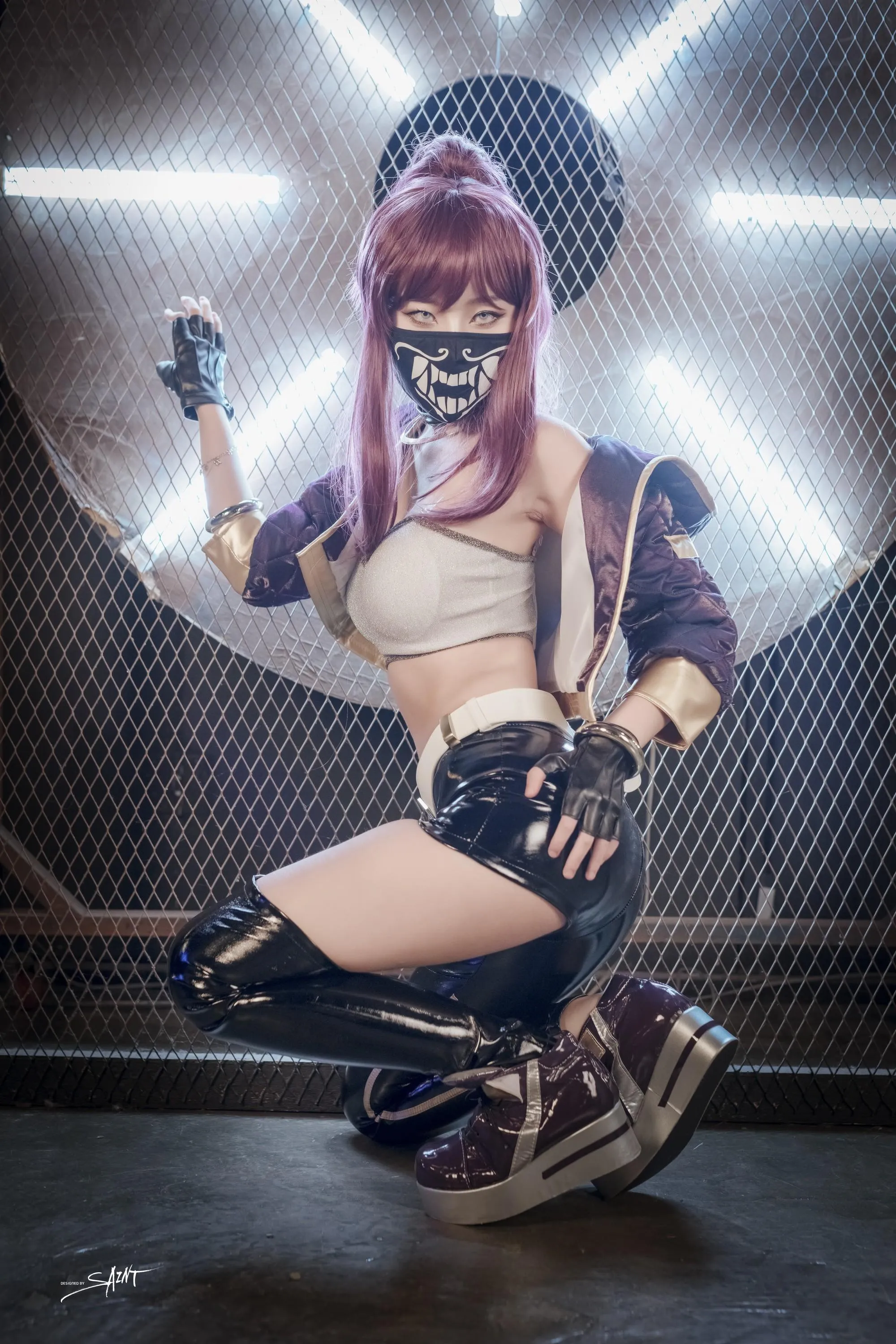 NO.099 [SaintPhotoLife] Yuna 윤아  VOL.04 KDA Akali  Nier Automata 2B [65P]插图2
